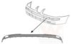 VAN WEZEL 4914480 Trim/Protective Strip, bumper